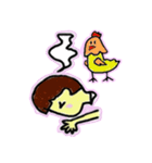 Your friends. Josie and Karen.（個別スタンプ：16）
