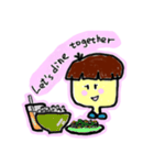 Your friends. Josie and Karen.（個別スタンプ：21）