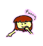 Your friends. Josie and Karen.（個別スタンプ：24）