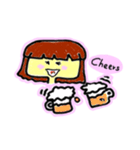 Your friends. Josie and Karen.（個別スタンプ：29）