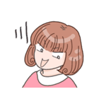 Chiko kittygirl-short hair kittygirl（個別スタンプ：35）