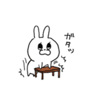 うさぎのフラワー（個別スタンプ：2）