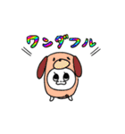うさぎのフラワー（個別スタンプ：40）