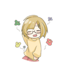 眼鏡な女子のスタンプ（個別スタンプ：5）