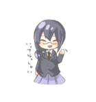 眼鏡な女子のスタンプ（個別スタンプ：18）