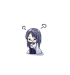 眼鏡な女子のスタンプ（個別スタンプ：37）
