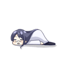 眼鏡な女子のスタンプ（個別スタンプ：40）