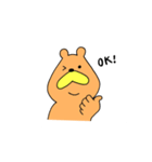 くまのくまたろう（個別スタンプ：7）