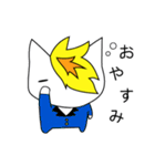 ぶろんどきゃっと（個別スタンプ：11）