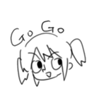 Zzinbbang Girl 1（個別スタンプ：1）