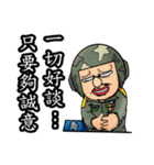 Helmet uncle7 Military action（個別スタンプ：28）