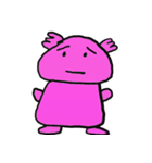 星座になりたいウーパールーパーと仲間達。（個別スタンプ：3）