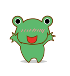 A green frog（個別スタンプ：29）