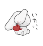このうさぎはめんへら2（個別スタンプ：2）