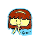 Josie and Karen are by your side.（個別スタンプ：3）