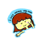 Josie and Karen are by your side.（個別スタンプ：22）