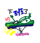 Eraser and Chalk（個別スタンプ：3）