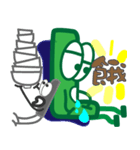 Eraser and Chalk（個別スタンプ：6）