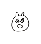 使いやすいウサギ（やや）（個別スタンプ：18）