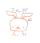 うさぎっこ（個別スタンプ：3）