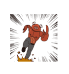 Muscle Crab Man（個別スタンプ：6）
