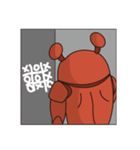 Muscle Crab Man（個別スタンプ：36）