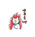 My Uncle Cat murmur（個別スタンプ：34）