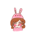 ゆるふわうさちゃん日常会話スタンプ（個別スタンプ：5）