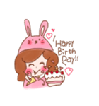 ゆるふわうさちゃん日常会話スタンプ（個別スタンプ：22）