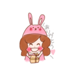 ゆるふわうさちゃん日常会話スタンプ（個別スタンプ：23）