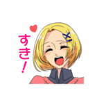 れかぽん月鏡スタンプ（個別スタンプ：7）