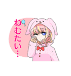 れかぽん月鏡スタンプ（個別スタンプ：24）