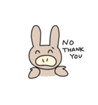 ぶたばなうさぎ（個別スタンプ：28）