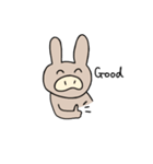 ぶたばなうさぎ（個別スタンプ：38）