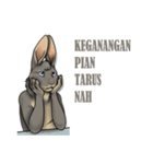 The Booking Animal (Banjar)（個別スタンプ：19）