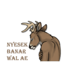 The Booking Animal (Banjar)（個別スタンプ：32）