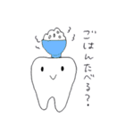 はみがきスタンプ（個別スタンプ：35）