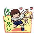 体操着の幼稚園児(男の子)（個別スタンプ：1）