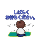 体操着の幼稚園児(男の子)（個別スタンプ：25）