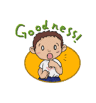 体操着の幼稚園児(男の子)（個別スタンプ：27）