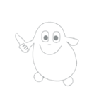 Cimut White（個別スタンプ：1）