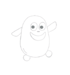 Cimut White（個別スタンプ：3）