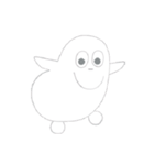 Cimut White（個別スタンプ：4）