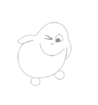 Cimut White（個別スタンプ：6）