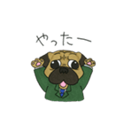 パグ課長とウマ親父（個別スタンプ：11）