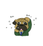 パグ課長とウマ親父（個別スタンプ：19）