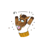 パグ課長とウマ親父（個別スタンプ：32）