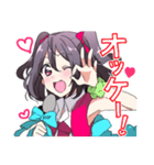 萌え♡みんなの可愛いアイドルスタンプ（個別スタンプ：1）