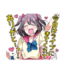 萌え♡みんなの可愛いアイドルスタンプ（個別スタンプ：3）