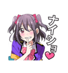 萌え♡みんなの可愛いアイドルスタンプ（個別スタンプ：4）